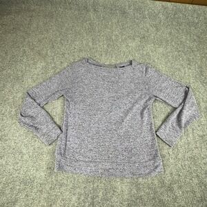 Champion Top Women's S Blue Long Sleeve Wrap Back Thumbholes Athleisure‎ Cozy